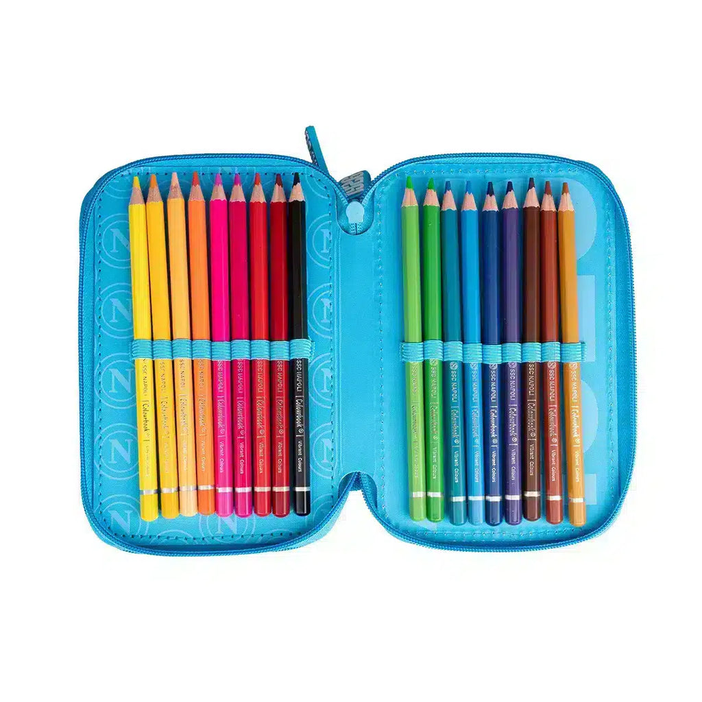 Astuccio 3 zip SSC Napoli COLOURBOOK