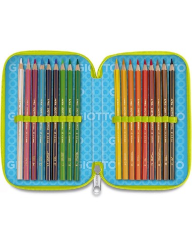 Astuccio Super Crystal 3 Zip giotto