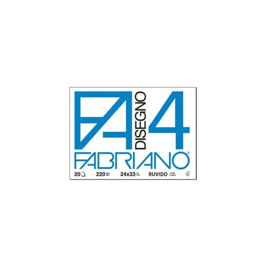 ALBUM DA DISEGNO FABRIANO A4 24X33 RUVIDO