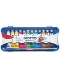 COLORI A TEMPERA GIOTTO EXTRA FINE 12ml CONF. DA 12 CON PENNELLO