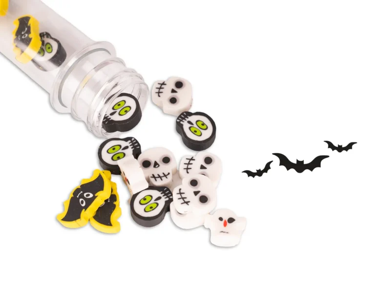 Set gomme per cancellare Halloween in provetta