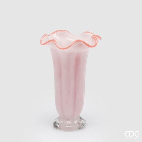 EDG Enzo De Gasperi Vaso Campanula H 30 Cm D 19 Cm Pink
