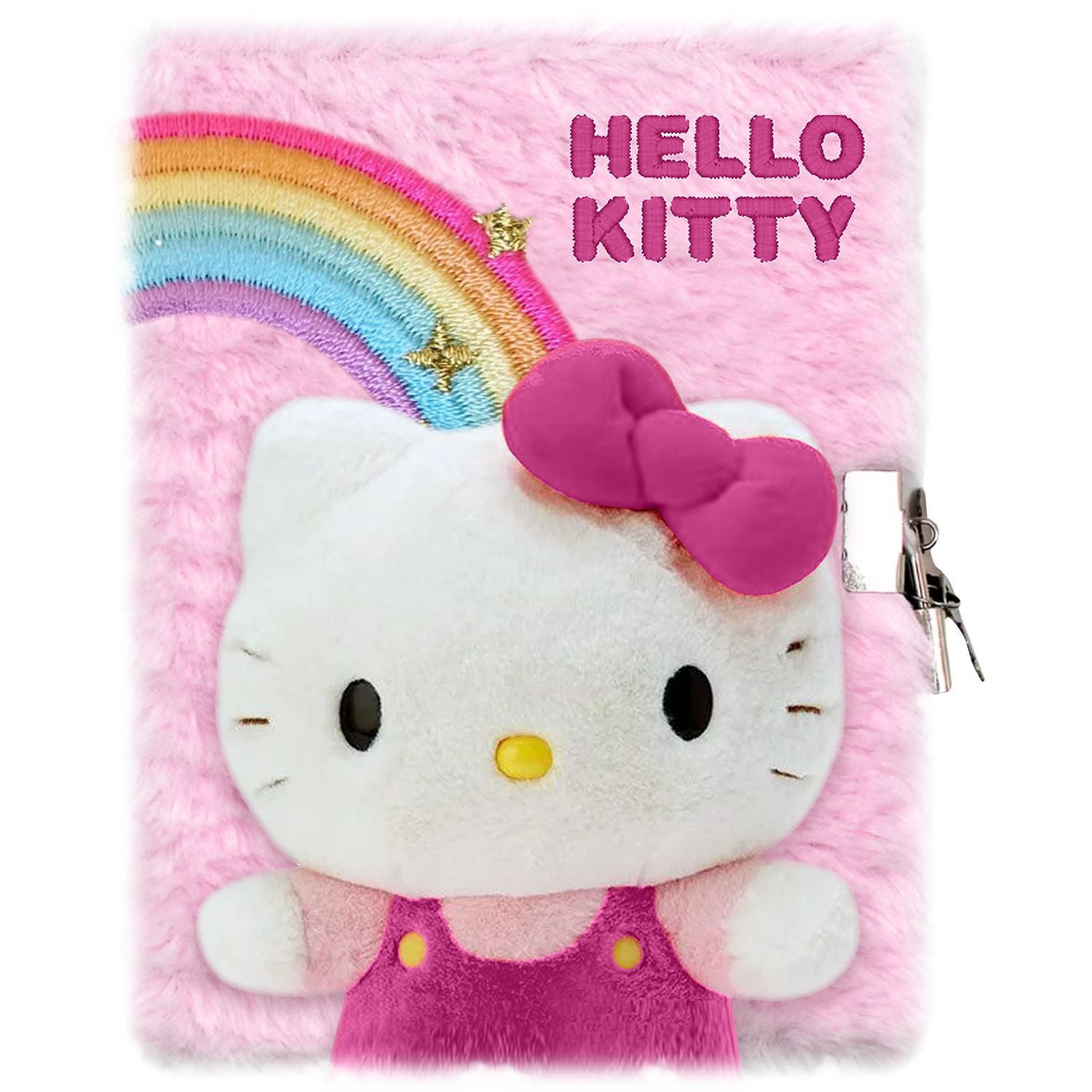 DIARIO  SEGRETO PELUCHE A5 CON LUCCHETTO HELLO KITTY