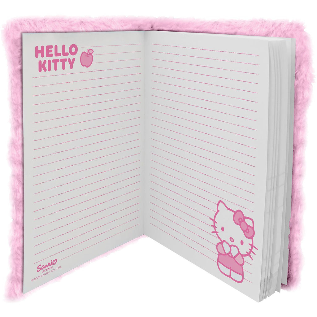 DIARIO  SEGRETO PELUCHE A5 CON LUCCHETTO HELLO KITTY