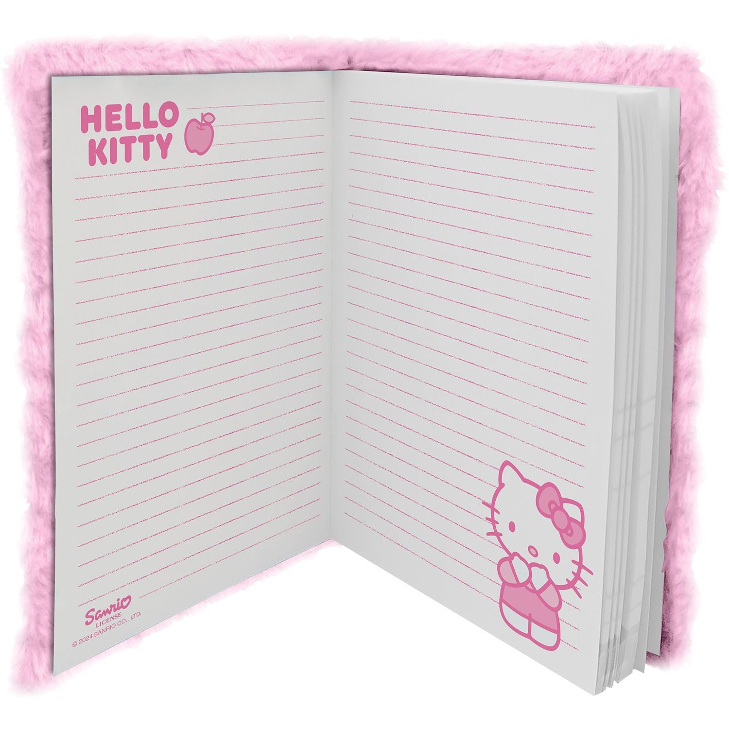 DIARIO  SEGRETO PELUCHE A5 CON LUCCHETTO HELLO KITTY