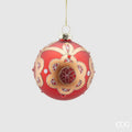 EDG Enzo De Gasperi Palla Natale Vetro Flor