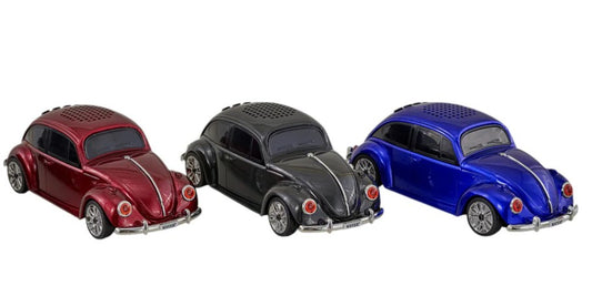 Autoparlante bluetooth porsche classic 23,3x9,4x9,3cm, 3 colori assortiti -rosso -nero -blue elettric