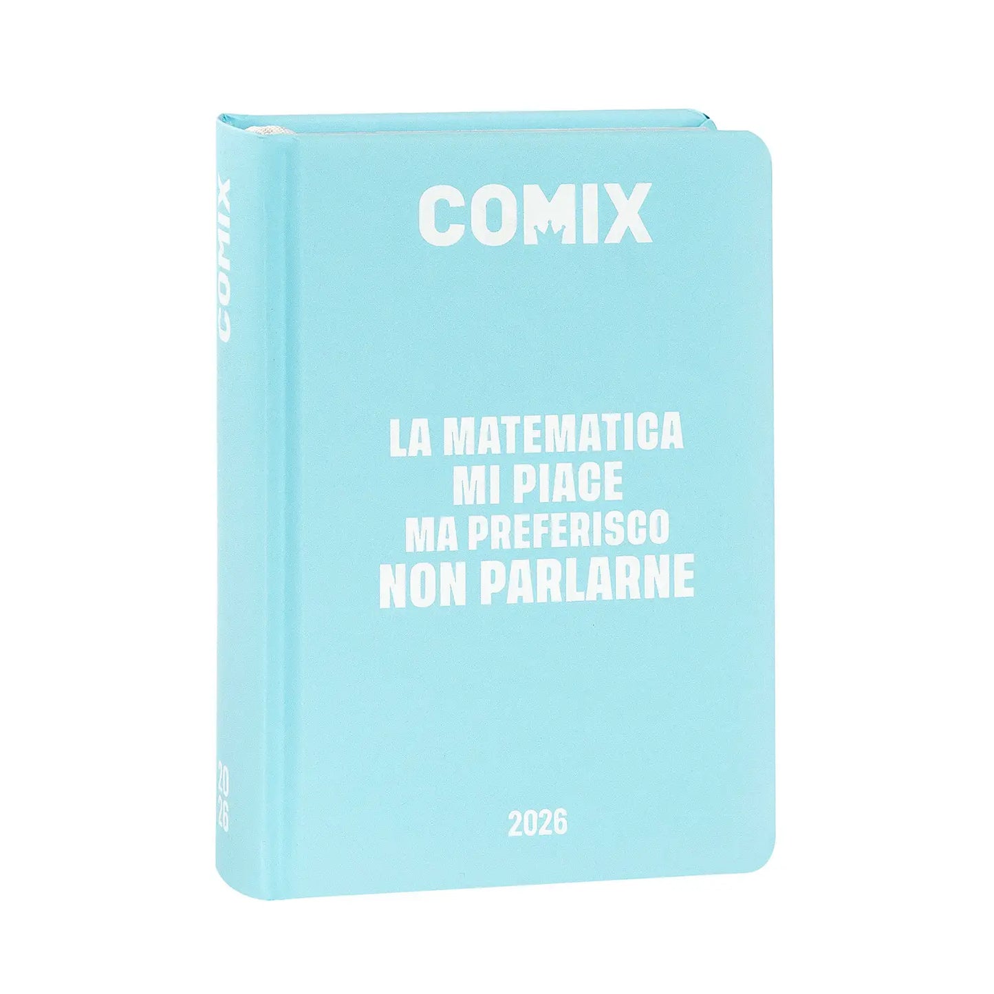 DIARIO COMIX 16M GIORNALIERO MINI AZZURRO