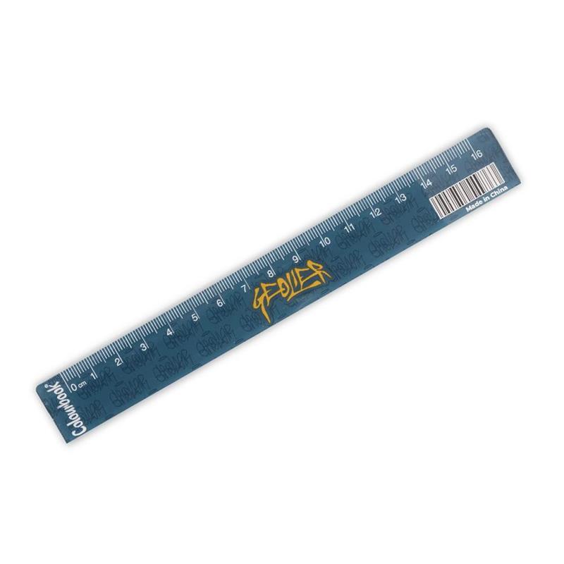 Righello Geolier 16cm blu colourbook