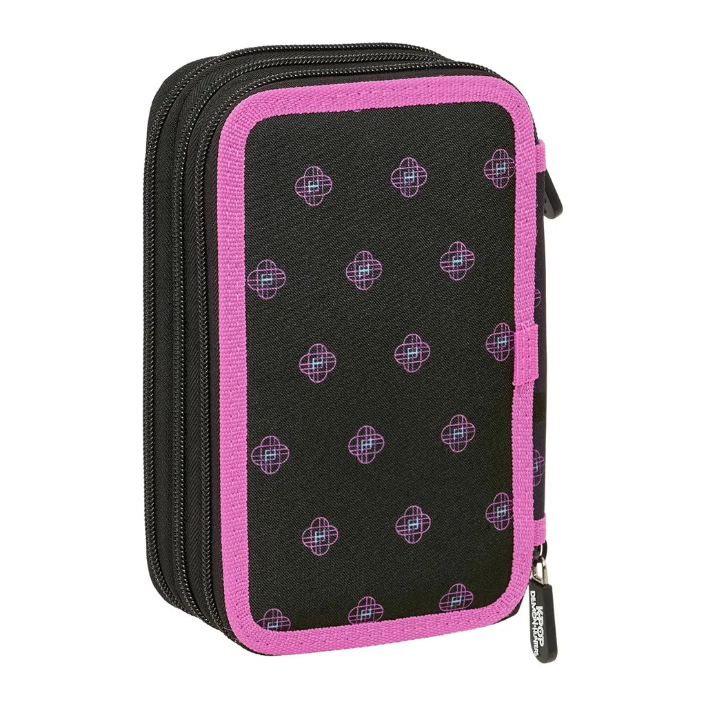 K-POP DEMON HUNTERS ASTUCCIO 3 ZIP BLACK