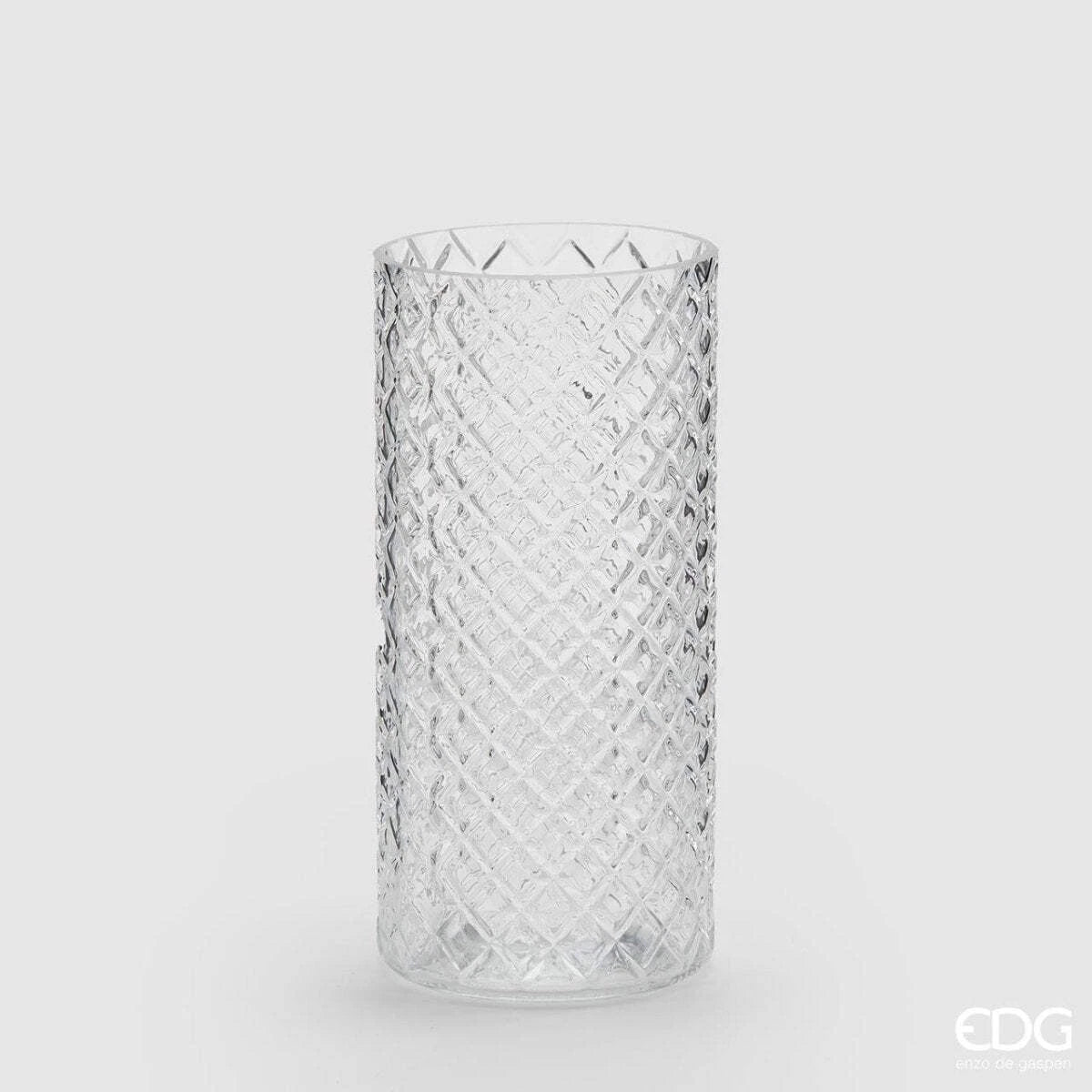 Edg - vaso cilindro rombi h19 d11