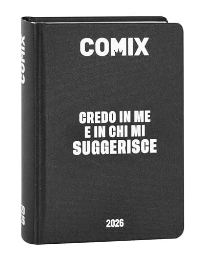 DIARIO COMIX 16M GIORNALIERO MINI NERO