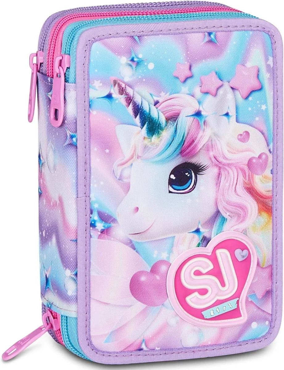 Astuccio 3 Zip Sj Gang Girl