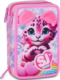 Astuccio 3 zip Sj Gang Heart Buddy Girl