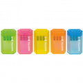 TEMPERINO CONTENITORE GIOTTO 3 FORI (3 IN 1) CON CHIUSURA E CLIP FILA PZ1