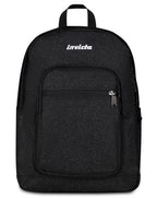 Zaino scuola Invicta Nero Brillantinato 3 tasche