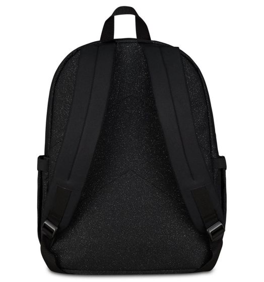 Zaino scuola Invicta Nero Brillantinato 3 tasche